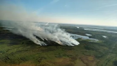 Nación presentó una denuncia sobre incendios en el Delta ante la Justicia entrerriana