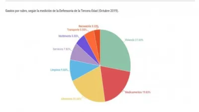 El informe fue realizado por la Defensoría de la Tercera Edad.