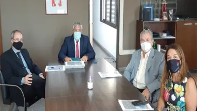 Autoridades de Iosper informaron a magistrados la situación de la prestadora de salud