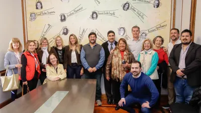 El intendente de Gualeguaychú, Esteban Martín Piaggio, anunció que en predio del Polo Educativo se instalará la nueva sede del ISPED.