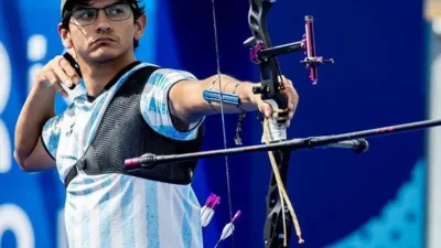 Tiro con Arco: Damián Jajarabilla hizo historia y avanzó a 32avos en París 2024