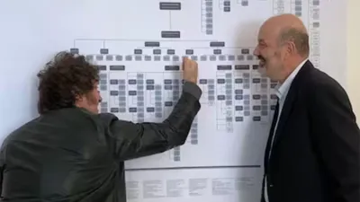 Javier Milei junto Federico Sturzenegger.