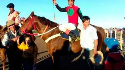 Jinete accidentado en Federal