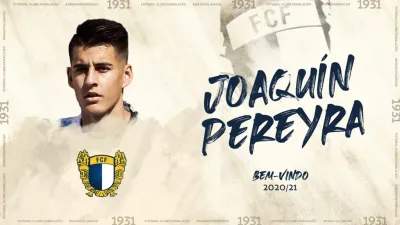 Presentaron al paranaense Joaquín Pereyra en Portugal