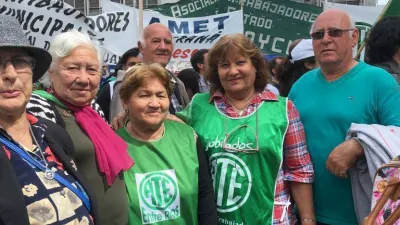 Juana Ávalos, dirigente de ATE