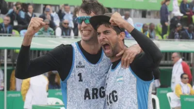 El cerritense Julián Azaad obtuvo el bronce panamericano junto a Nicolás Capogrosso