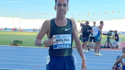 Atletismo: el paranaense Julián Molina se impuso en el Grand Prix Sudamericano