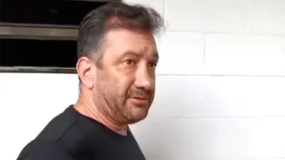 Edgardo Kueider tras ser detenido en Paraguay (captura de video).