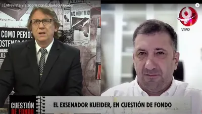 Edgardo Kueider fue entrevistado en el programa “Cuestión de Fondo” (Canal 9, Litoral) donde dio su versión y por qué está involucrado en causas judiciales.