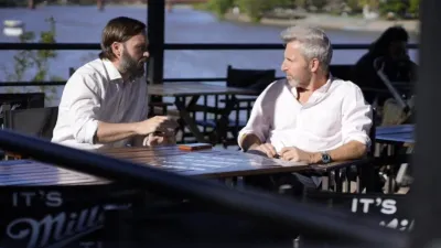 Luego de anunciar su vuelta a la política, Azcue se mostró con Frigerio