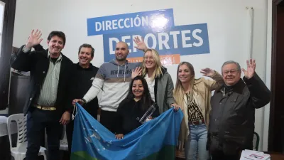 Antonella Ruiz Díaz tuvo su despedida antes de partir a los Juegos Paralímpicos