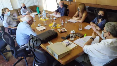 En CARU, Lauritto trató con la Asamblea Ambiental temas sobre la situación del río Uruguay