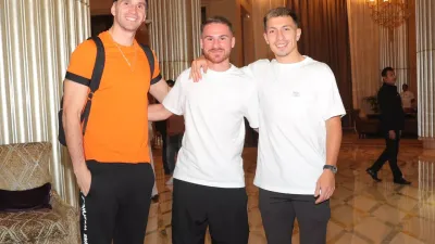 Fútbol: con el entrerriano Lisandro Martínez, Argentina completó su plantel en Abu Dhabi