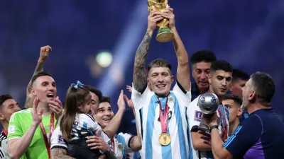 Gualeguay recibirá este jueves a su flamante campeón mundial, Lisandro Martínez