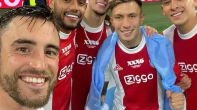 Fútbol: el entrerriano Lisandro Martínez conquistó su cuarto título con el Ajax