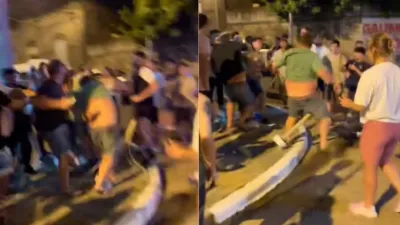 Piñas, denuncias y presencia policial en las elecciones internas de La Libertad Avanza en Entre Ríos. 