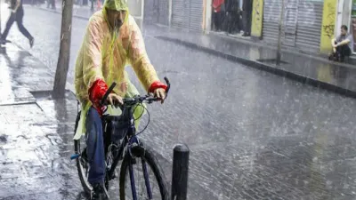 lluvia torrencial en Paraná