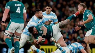 Rugby: “Los Pumas” dieron pelea hasta el final pero no pudieron con Irlanda en Dublín