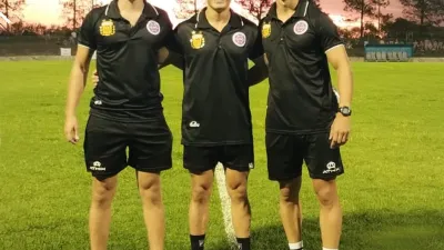 Tres árbitros paranaenses firmaron su primer contrato con la AFA