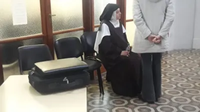 Luisa Toledo en los Tribunales de Gualeguay