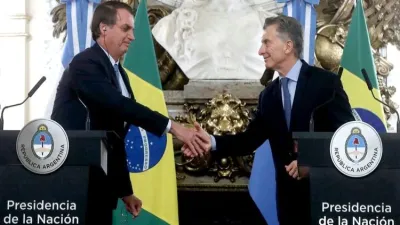 Bolsonaro y Macri
