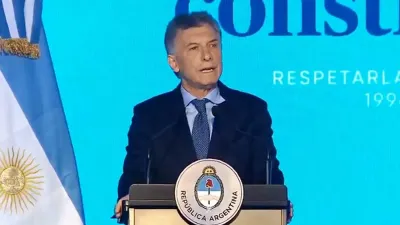 Macri 25 aniversario reforma Constitución
