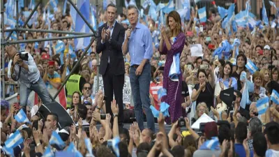Mauricio Macri despedida del gobierno
