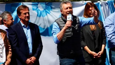 Mauricio Macri en Mendoza