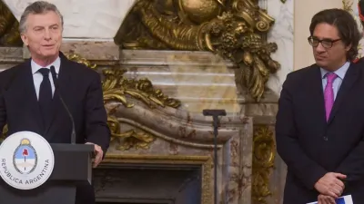 Macri y Garabano
