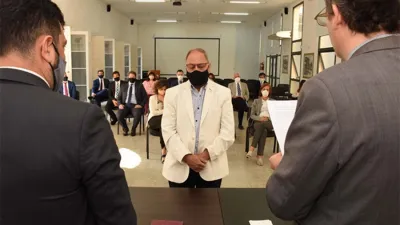 La jura se realizó el viernes pasado y fue presidida por Pablo Biaggini, presidente del Consejo de la Magistratura.