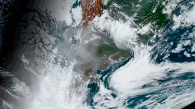 El humo de los incendios de Australia llegó a Argentina