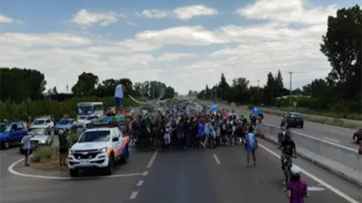 Marcha contra minería Mendoza