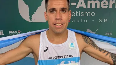 Los entrerrianos Nazareno Sasia y Julián Molina, clasificados para el Mundial de Atletismo