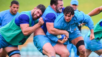 Con el entrerriano Kremer, “Los Pumas” preparan su choque contra los “Wallabies”