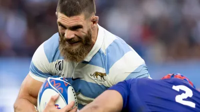 Con el entrerriano Kremer, “Los Pumas” lograron su primer triunfo en el Mundial de Rugby