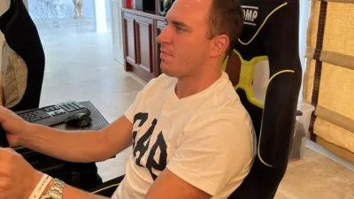 Mariano Werner practicó con un simulador antes de girar en Estados Unidos