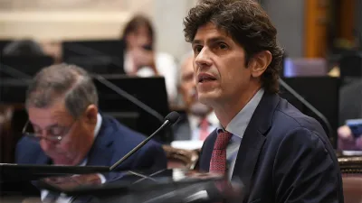 Imagen de archivo del senador nacional Martín Lousteau.