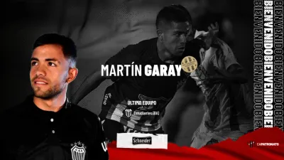 Patronato completó un equipo de refuerzos con la llegada de Martín Garay