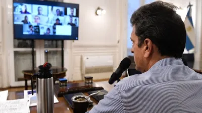 Massa y diputados