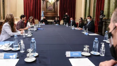 Massa recibió a la CAS para avanzar en una ley de Lengua de Señas Argentina