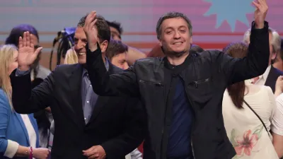 Sergio Massa con Máximo Kirchner 