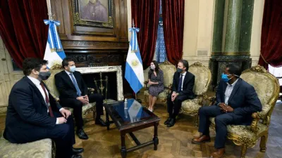 Massa recibió al FMI y hablaron del consenso político para el nuevo acuerdo