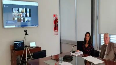 Maximiliano Benítez y Lorena Cali