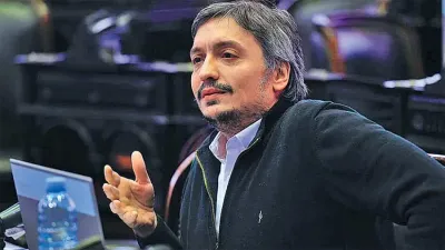 Máximo Kirchner.