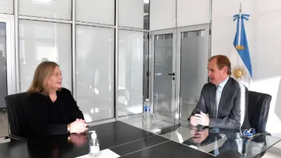 Bordet y la presidenta del STJ analizaron medidas para el servicio de justicia