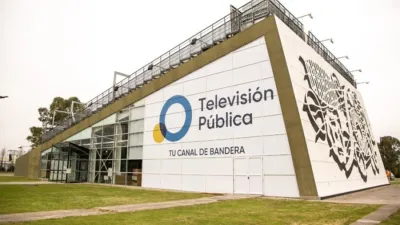 Imagen de archivo de la Televisión Pública en Tecnópolis.