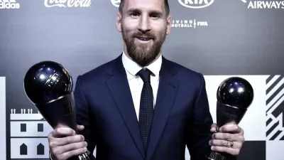 Por primera vez, Lionel Messi se quedó con el premio The Best