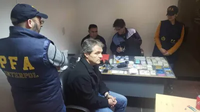 El empresario argentino-mexicano Carlos Ahumada Kurtz quedó detenido el viernes en el Aeroparque Jorge Newbery.