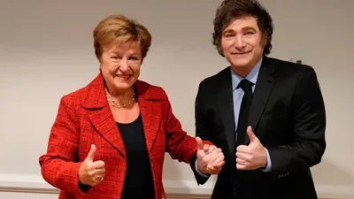 Milei y Georgieva mantuvieron un encuentro en Washington . “Argentina tuvo un tremendo progreso económico”, afirmó la directora gerente del Fondo.