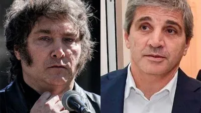 Javier Milei y Luis Caputo buscan desesperadamente frenar la subida de los dólares financieros. 